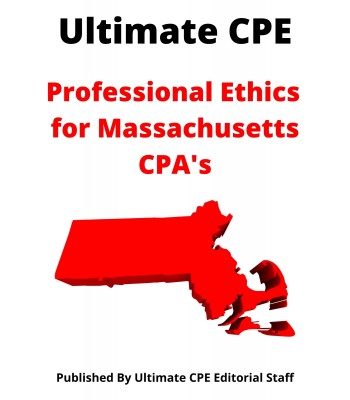 Professional Ethics for Massachusetts CPAs 2023